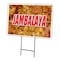 Signmission Jambalaya Yard Sign & Stake outdoor plastic coroplast window, C-1824 Jambalaya C-1824 Jambalaya - alternate 1